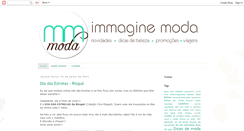 Desktop Screenshot of immaginemoda.blogspot.com
