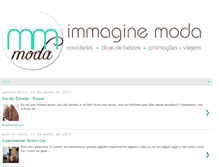 Tablet Screenshot of immaginemoda.blogspot.com