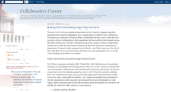 Desktop Screenshot of collabcorner.blogspot.com