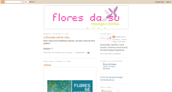 Desktop Screenshot of floresdasu.blogspot.com