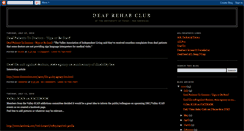 Desktop Screenshot of deafrehabclub.blogspot.com