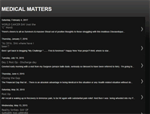 Tablet Screenshot of medicalmattersminutes.blogspot.com