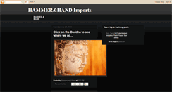 Desktop Screenshot of hammerandhandimports.blogspot.com