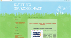 Desktop Screenshot of institutoneurofeedback.blogspot.com