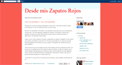 Desktop Screenshot of desdemiszapatosrojos.blogspot.com