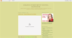 Desktop Screenshot of grand-sukhumvit-hotel.blogspot.com