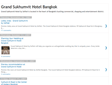 Tablet Screenshot of grand-sukhumvit-hotel.blogspot.com