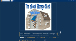 Desktop Screenshot of ebookstorageshed.blogspot.com