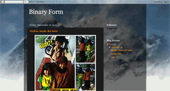 Desktop Screenshot of binaryform.blogspot.com