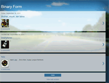 Tablet Screenshot of binaryform.blogspot.com