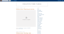 Desktop Screenshot of creativetimetable.blogspot.com