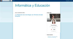Desktop Screenshot of inforyeducacion.blogspot.com