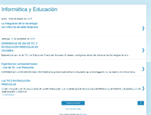 Tablet Screenshot of inforyeducacion.blogspot.com