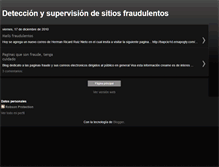 Tablet Screenshot of paginafraude.blogspot.com