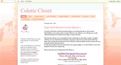 Desktop Screenshot of colettecloset.blogspot.com