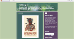Desktop Screenshot of museologies.blogspot.com