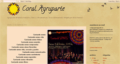 Desktop Screenshot of agruparte.blogspot.com