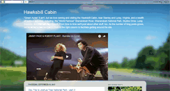 Desktop Screenshot of hawksbillcabin.blogspot.com