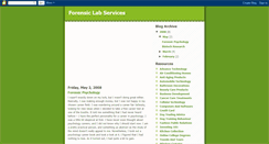 Desktop Screenshot of forensiclabworks.blogspot.com