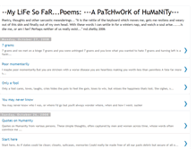 Tablet Screenshot of mylifesofarpoems.blogspot.com