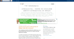 Desktop Screenshot of andaluciablog.blogspot.com