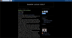 Desktop Screenshot of damonlucasgolf.blogspot.com