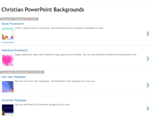 Tablet Screenshot of christianbackgrounds.blogspot.com