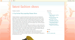 Desktop Screenshot of fashionshoes02.blogspot.com