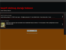 Tablet Screenshot of besirlidurak.blogspot.com