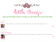 Tablet Screenshot of lovinglifeslittlethings.blogspot.com