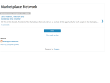 Tablet Screenshot of marketplacenetwork.blogspot.com