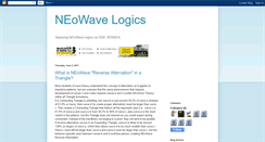 Desktop Screenshot of neowavelogics.blogspot.com