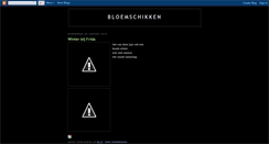 Desktop Screenshot of bloemschikkunst.blogspot.com