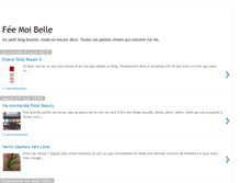 Tablet Screenshot of feemoibelle.blogspot.com