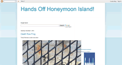 Desktop Screenshot of handsoffhoneymoonisland.blogspot.com