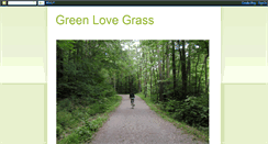 Desktop Screenshot of greenlovegrass.blogspot.com