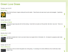 Tablet Screenshot of greenlovegrass.blogspot.com