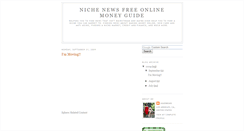 Desktop Screenshot of nichenews4u.blogspot.com