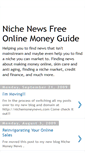 Mobile Screenshot of nichenews4u.blogspot.com