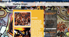 Desktop Screenshot of hiphoporigin.blogspot.com