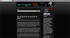 Desktop Screenshot of myfavoritesins.blogspot.com