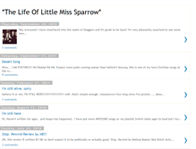 Tablet Screenshot of littlemisssparrow.blogspot.com