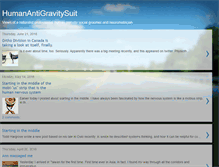 Tablet Screenshot of humanantigravitysuit.blogspot.com