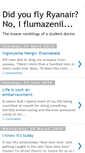 Mobile Screenshot of flyflumazenil.blogspot.com