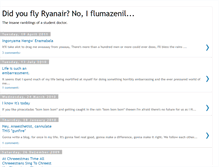 Tablet Screenshot of flyflumazenil.blogspot.com