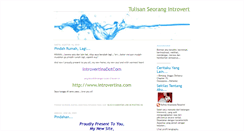 Desktop Screenshot of introverto.blogspot.com