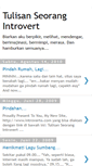 Mobile Screenshot of introverto.blogspot.com
