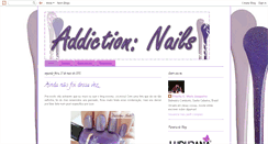 Desktop Screenshot of addictionnails.blogspot.com