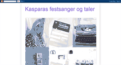 Desktop Screenshot of kasparaslillenettbutikk.blogspot.com