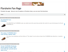 Tablet Screenshot of florsheimfan.blogspot.com